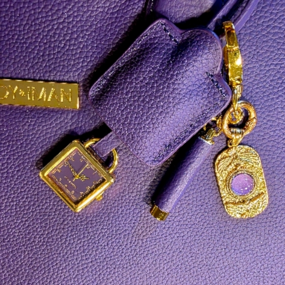 Unique Work/Play Purple Tote by Joy and Iman NWT - Picture 9 of 9